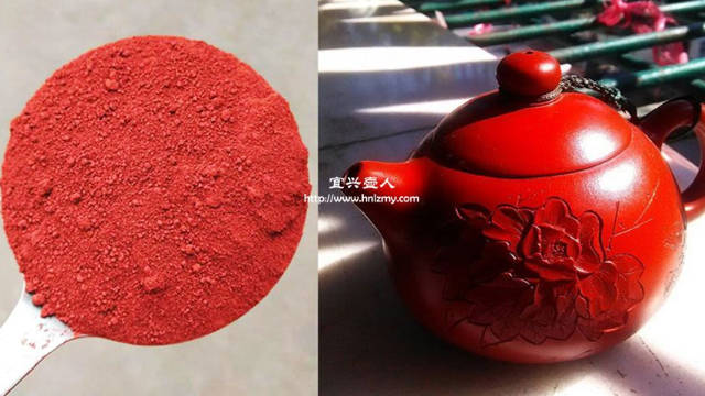 添加铁红粉的化工壶