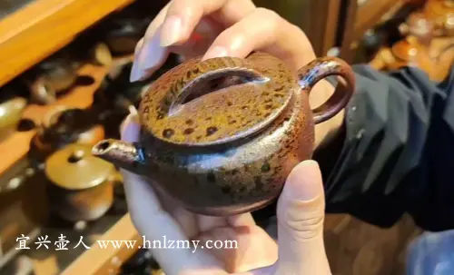 柴烧紫砂壶