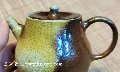 柴烧壶上的落灰釉可以作假