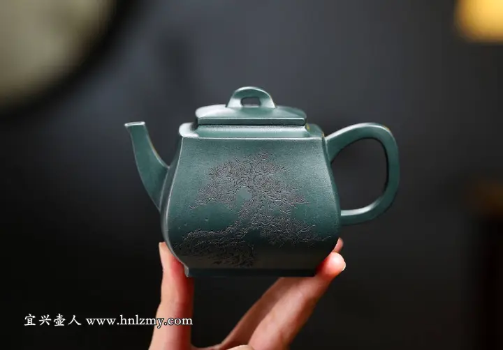 民国绿泥紫砂壶