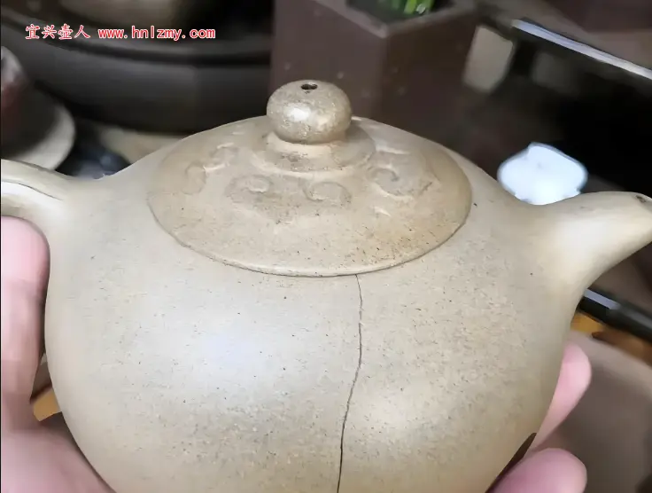 紫砂壶开裂