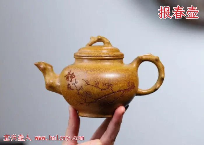 紫砂壶报春壶