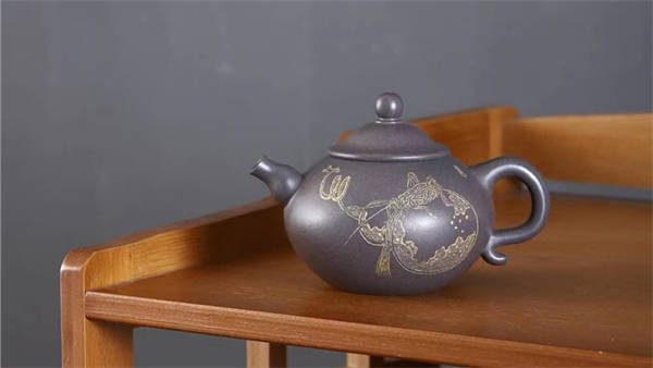 朱丽萍紫砂作品 葫芦壶