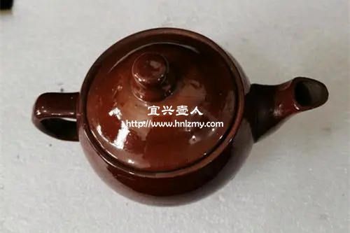 上釉紫砂壶表面光滑不透气