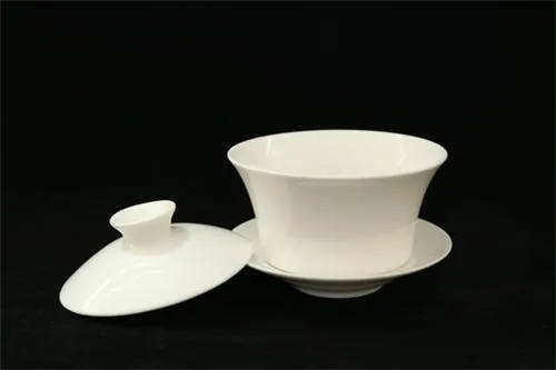 白瓷盖碗