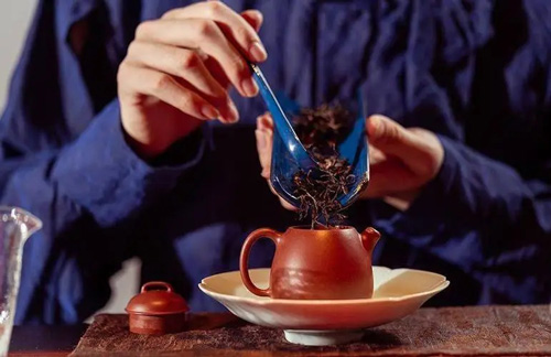 紫砂壶怎么清洗茶叶