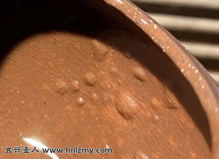 紫砂壶表面有气泡